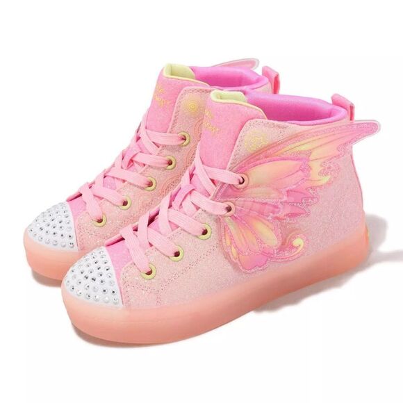 SKECHERS TWI-LIGHTS 2 TWINKLE WISHES EUC - Picture 1 of 8